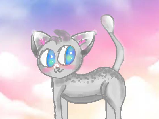 cute cat drawing!