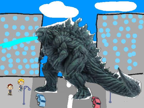 earth godzilla video