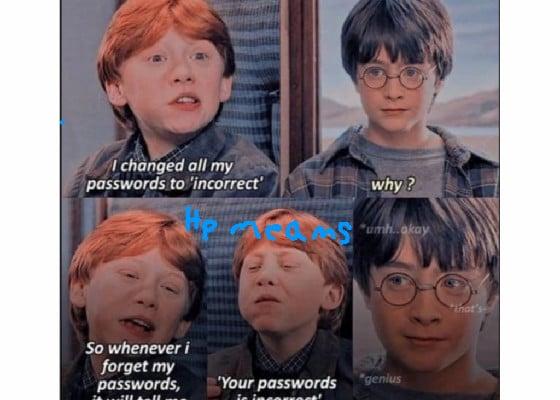 Ron Weasley is getting smarter