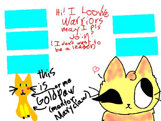 Re: WARRIOR CAT FAN CLUB!!!😸 1