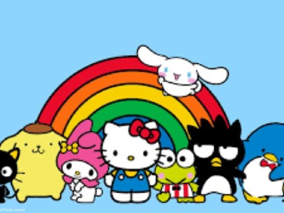 sanrio rainbow 