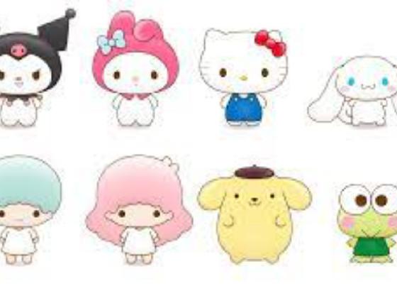 happy birthday with sanrio