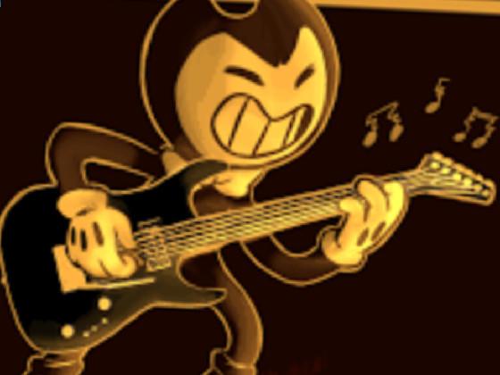 bendy playing guitar 1