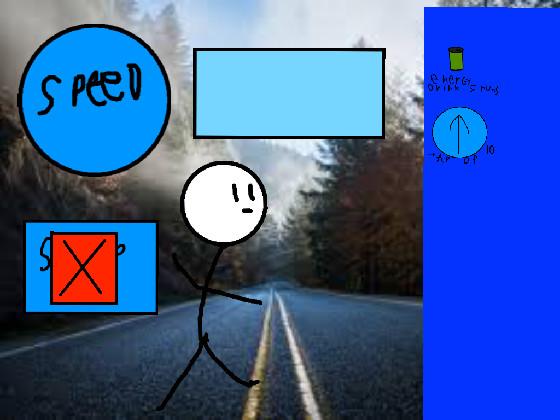 Running stickman clicker