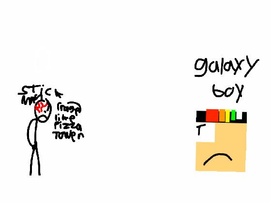 stickman vs galaxy boy