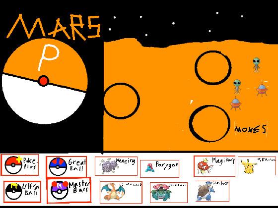 Pokeball Clicker To Mars!