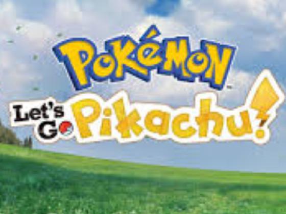 pokemon Let's go pikachu 1