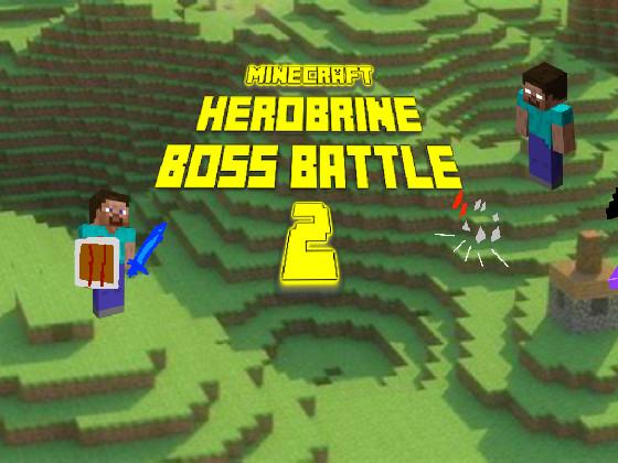 minecraft herobrine boss battle 2  1 1