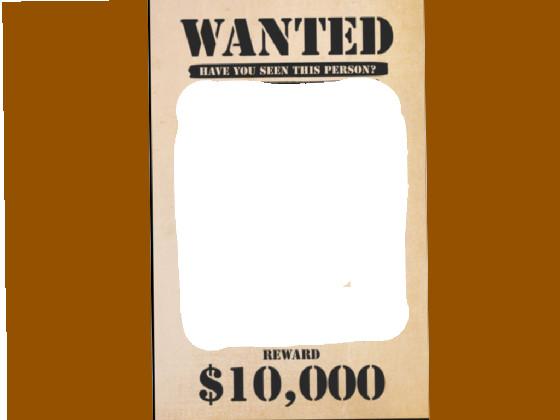 Wanted Poster 1