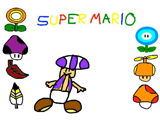 Super Purple Toad powerups