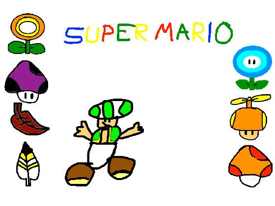 Super Green Toad powerups