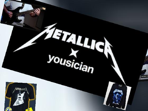 METALLICA GUITARRA 