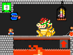 Super Mario bros, vs. bowser