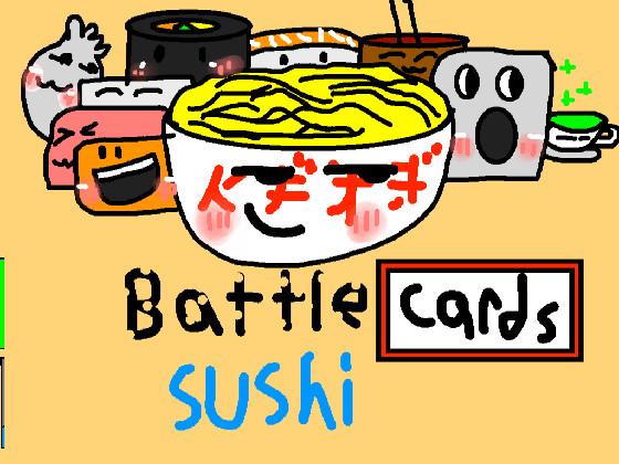 battle cards sushi 5