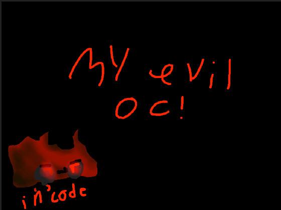 introducing mah evil oc 1