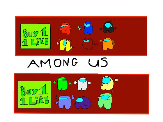 Among Us Stickers