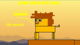 lion king but bad trailer