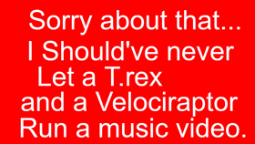 What does T.rex Say? Music Video