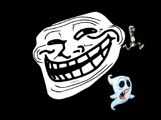 troll face spinning  1