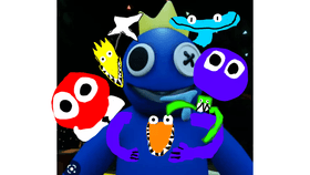 Im blue rainbow friends 2 (remix)