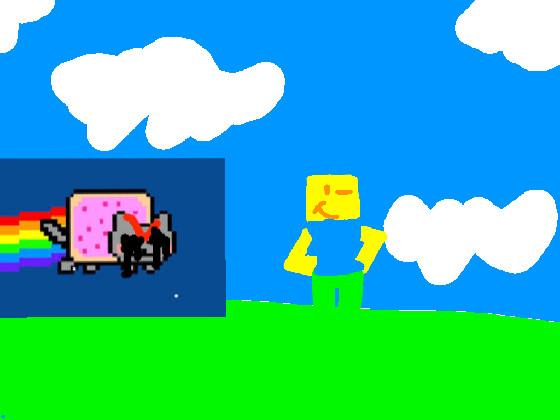 Roblox Nyan Cat attack1