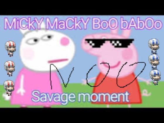 Peppa Pig Miki Maki Boo Ba Boo Song not funny  stop