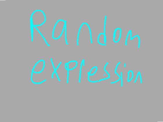 random expression 