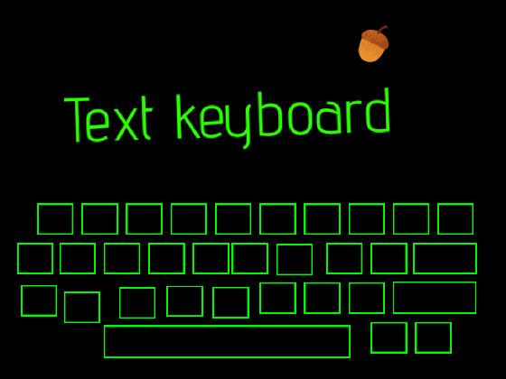 text keyboard