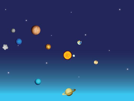 Solar System 1 4 Paint