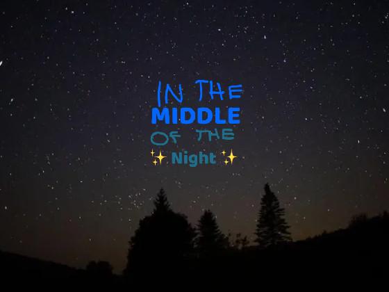 THE MIDDLE OF THE NIGHT