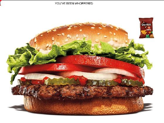 WHOPPER BURGER king