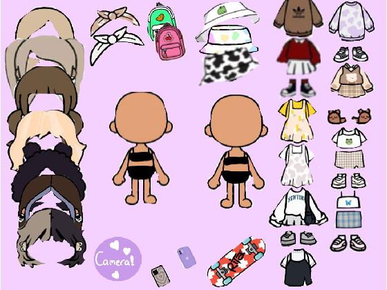 Toca boca dress up!