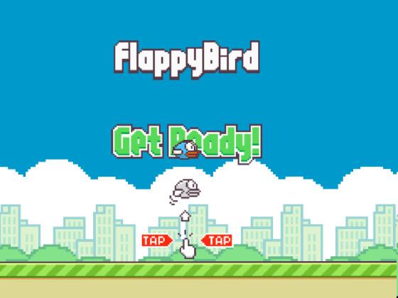 Flappy Bird melnic 