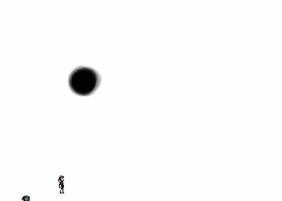 black hole with a spasm 2