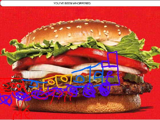 WHOPPER BURGER KFC 1 1