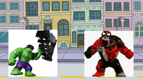 hulk vs carnom lego