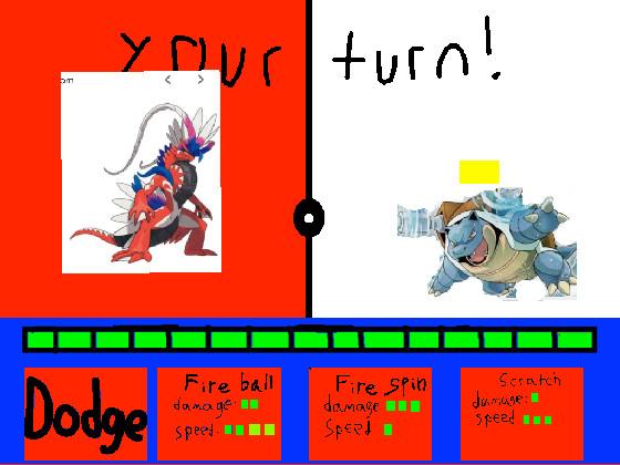 epic pokemon battle 1 1