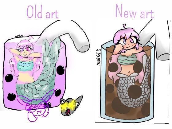 old art vs new art! 1