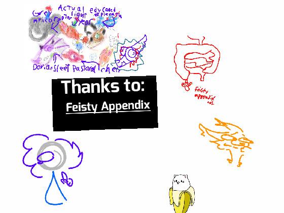 “ fiesty appendix “ 1 1 1