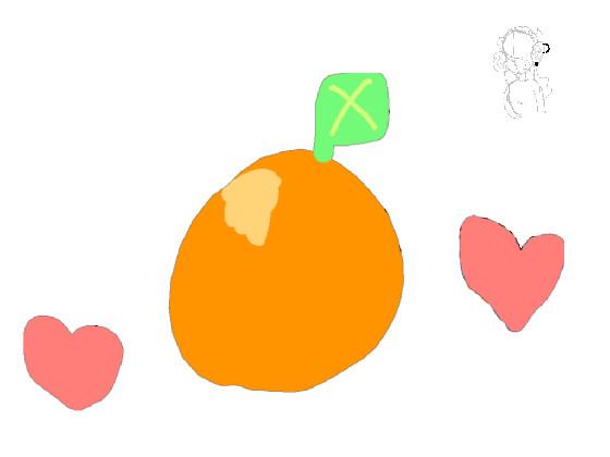 Orange I love you  meme