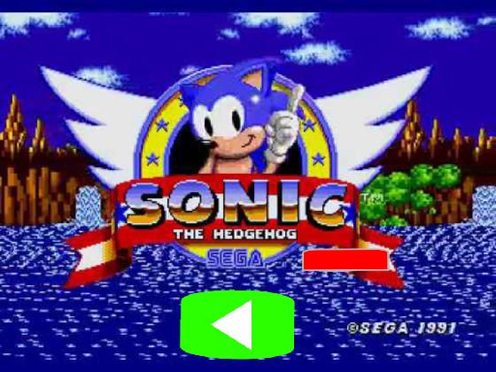 Sonic the hedgehog