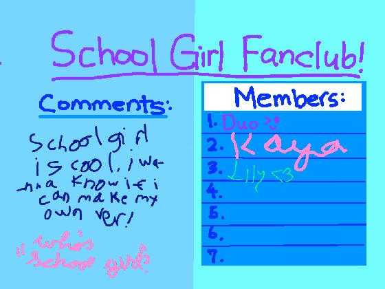 School Girl Fanclub 1 1