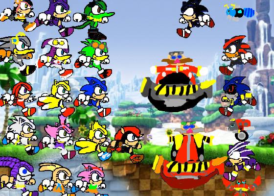 Sonic characters (+darkspine)