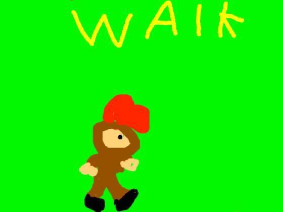 diddy kong Walk deluxe