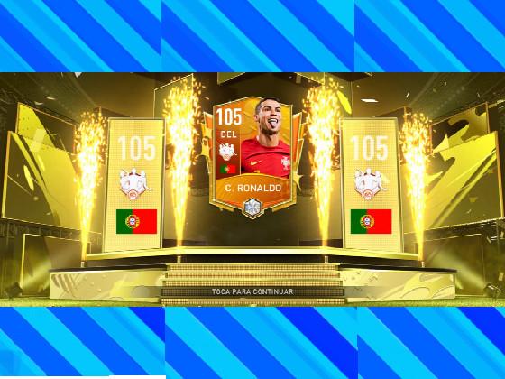 I packed Christiano Ronaldo!