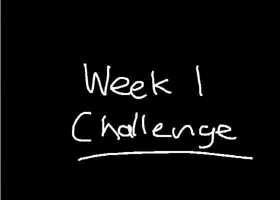 Week 1 Challenge 1