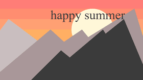 Week 2: Draw a Summerscape