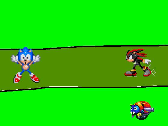 Sonic dash v shadow