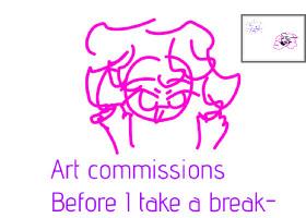 art commission and a qna