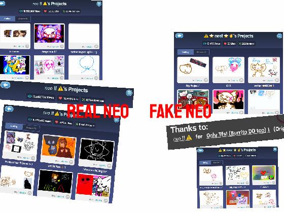 JUST STOP COPYING FAKE NEO